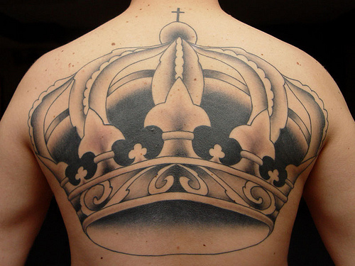 crown tattoos for men