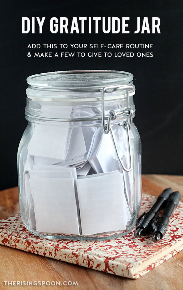 DIY Gratitude Jar | The Rising Spoon