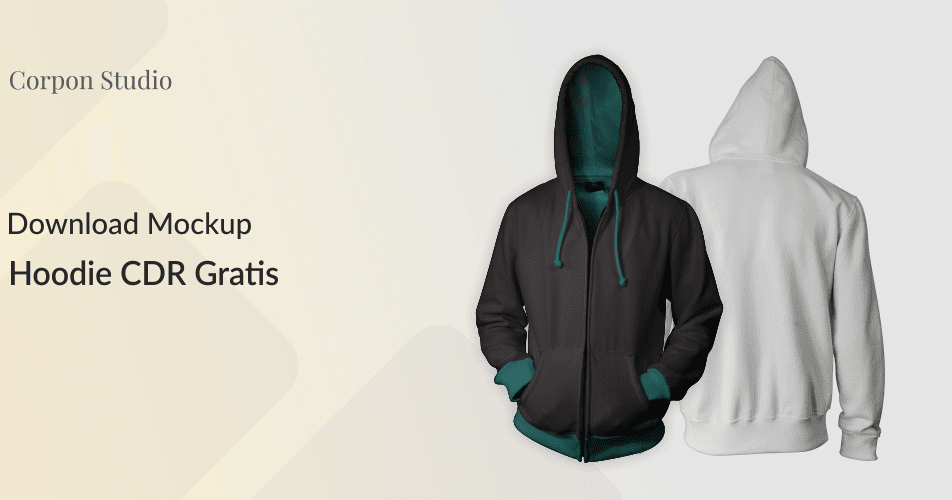 Download Download Mockup Hoodie Versi Cdr Gratis