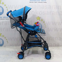 Kereta Bayi Pliko PK107N Techno Buggy Blue