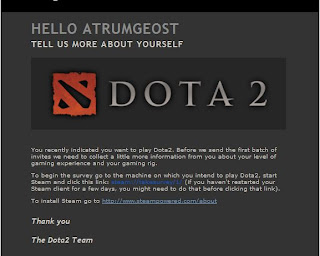 mail encuesta valve