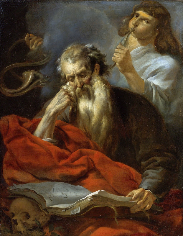 Nicolaes Pietersz Berchem - Sant Jerome