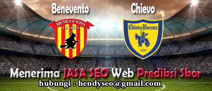 prediksi skor benevento vs chievo