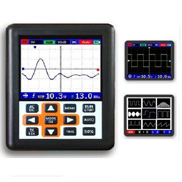 DSO NANO PRO Handheld Oscilloscope 30MHz Bandwidth 200M Sampling Rate 2.4 Inch IPS Full Vision Screen 320*240 Resolution Technology Built-in 64M Storage Built-in 3000mah Lithium Battery 