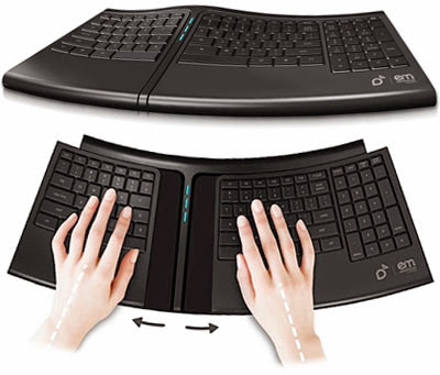 keyboard ergonomis
