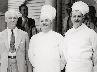 Ettore (centre) with brothers Mario (left) and Paolo pictured at their factory in Milton