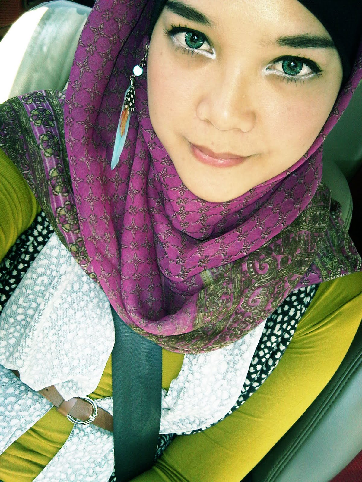 Feather Earring Tutorial Hijab Zaskia