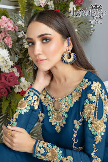 Luxuria 1260 readymade Pakistani Suits catalog