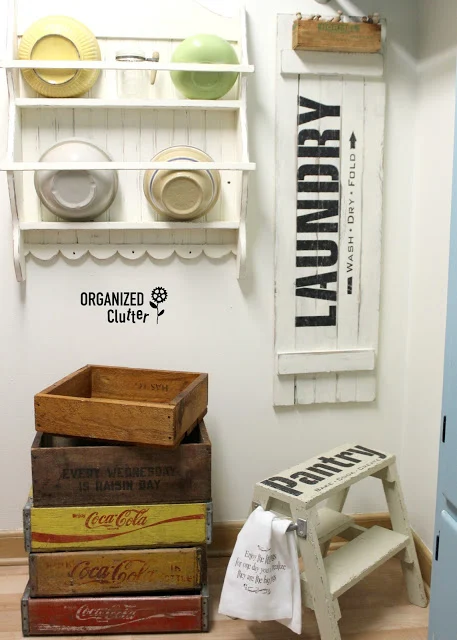 Farmhouse Style Laundry Room Decor