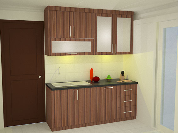 Contoh Desain Dapur Hemat Ruang Minimalis Sederhana 