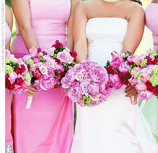 Hot Pink Bridal Shower Decorations