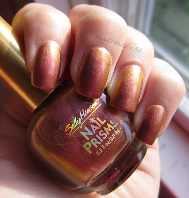 Sally Hansen Nail Prisms Golden Cinnabar Swatch