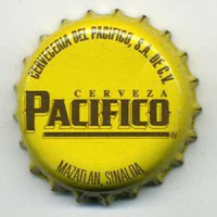 Cerveza Pacifio bottle cap