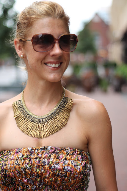 Blinde Sunglassese, Stella & Dot Pegasus Necklace