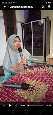 Buka Bersama, Serta Pengajian di Mushola Istiqomah