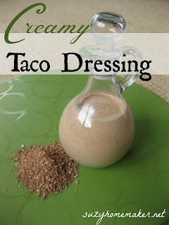 creamy taco dressing | suzyhomemaker.net