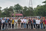 H A Khafidh Pimpin Senam Massal Jumat Sehat di Arboretum Rio Alif Dusun Mudo