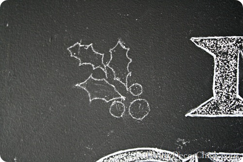transferring image to chalkboard