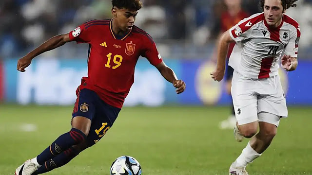 España arrasa en Georgia con un convincente 1-7
