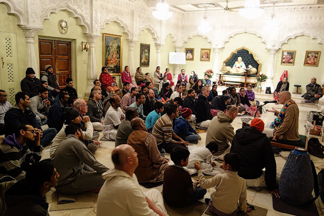 Sankarsha Das lecturing How to Become Free From All Material Desires,Melbourne