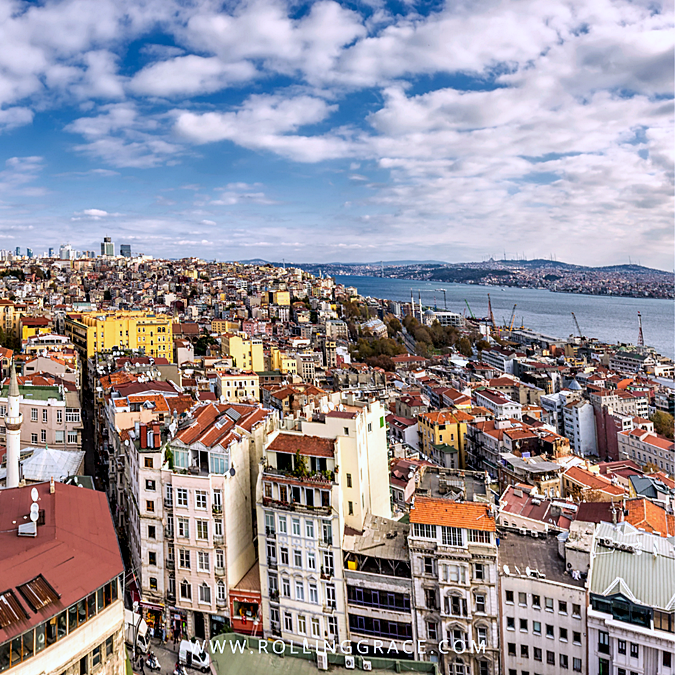 views from Galata Tower