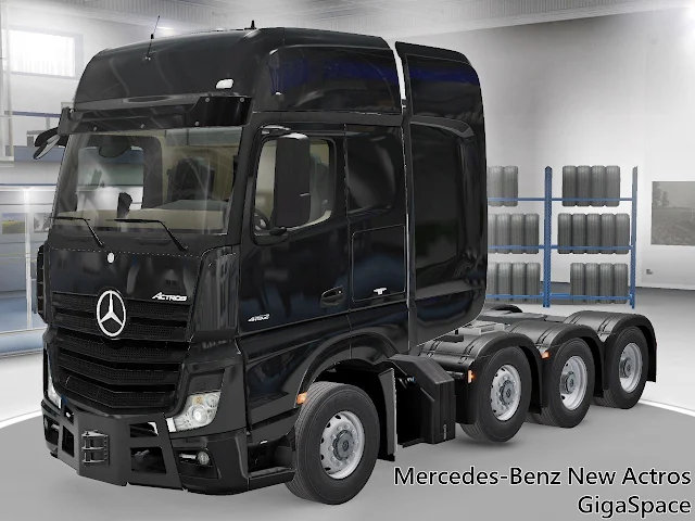 ETS2，Mercedes-Benz New Actros GigaSpace