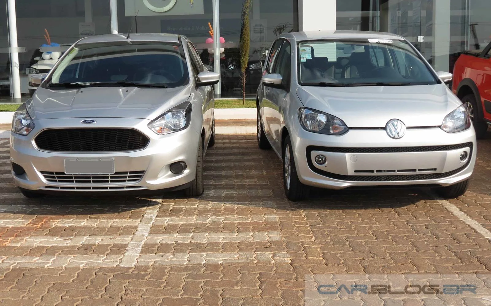 Novo Ford KA x Volkswagen up!