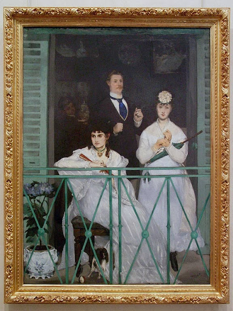 Le Balcon, The Balcony by Édouard Manet, Musée d'Orsay, Paris