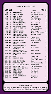 KHJ Boss 30 No. 262 - July 8, 1970