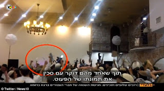 http://www.dailymail.co.uk/news/article-3373035/Shocking-footage-Jewish-wedding-shows-guests-celebrating-%20%20death-Palestinian-baby-burned-alive-arson-attack.html