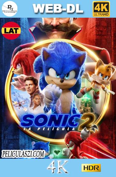 Sonic 2 La película (2023) Ultra HD WEB-DL 4K HDR Dual-Latino