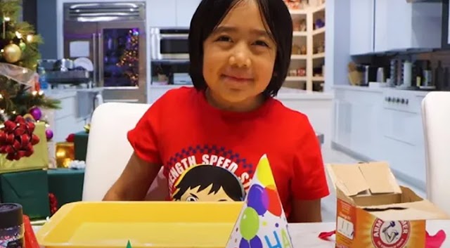 Nine-year-old set a world record by earning $29.5 Million (217 Crore) from YouTube