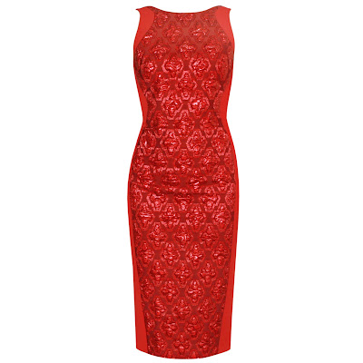 antonio berardi red tubino zipper dress