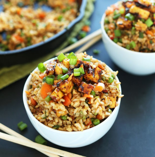 Easy Vegan Fried Rice 