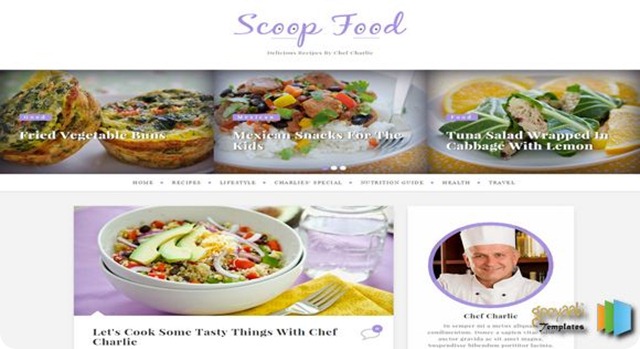 Scoop-Food-Responsive-Blogger-Template