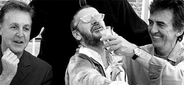 George Harrison y sus últimos días - George, Paul y Ringo la ultima reunion