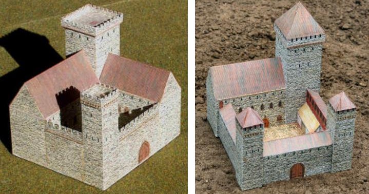 Papermau Medieval Architectural Paper Models For Dioramas Rpg And