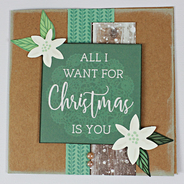 Quick and Easy Set of 10 Mint Wishes Christmas Cards with Instructions