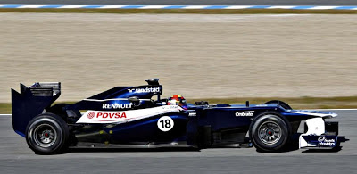 Williams to Miss First F1 Test Session of 2013