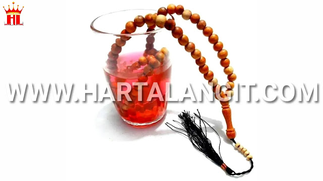 gambar tasbih kayu secang asli