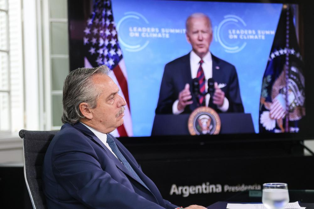 Alberto Fernández pidió "canje de Deuda por acción climática" en Cumbre del Cambio Climático