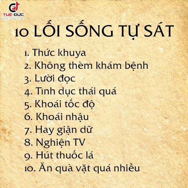 Kinh nghiệm sống tốt và khỏe