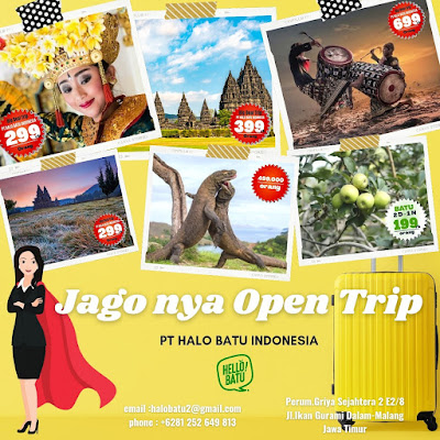 Jago Open Trip PT Halo Batu Indonesia