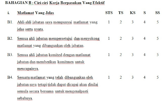 Borang Soal Selidik Organisasi - Downlllll