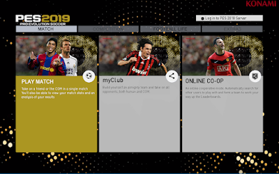 PES 2013 Graphics Menu PES 2019