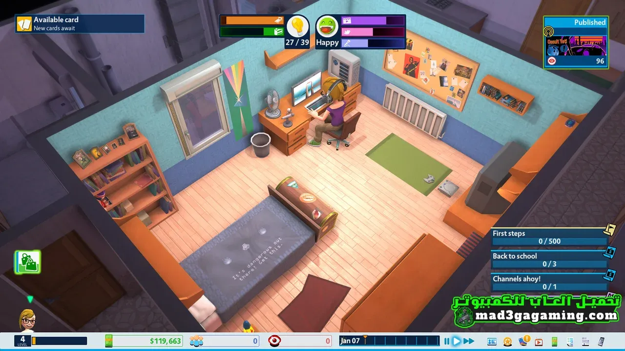 تحميل لعبة Youtubers Life من ميديا فاير