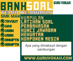 contoh soal pekerjaan dasar teknik mesin