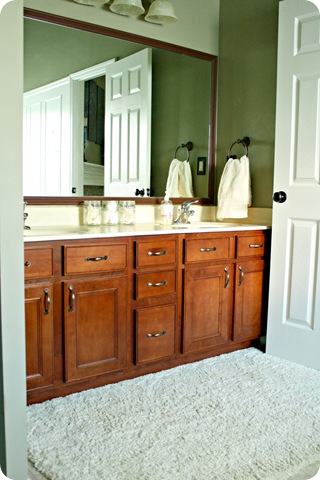 maple bathroom cabinets