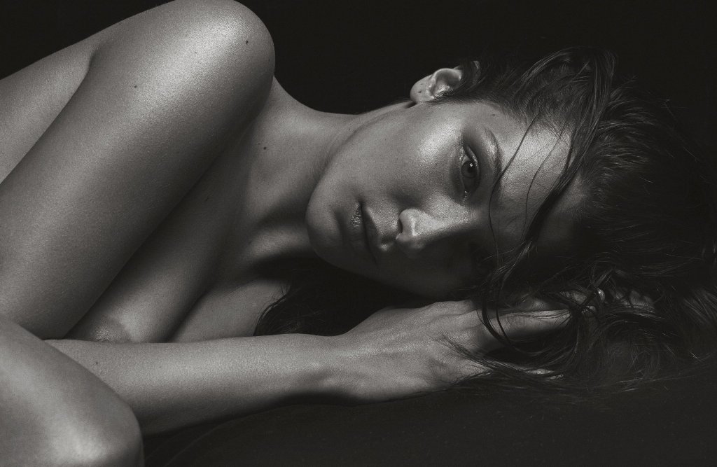 Bella Hadid topless photoshoot for V magazine