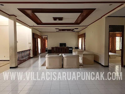 ruang tamu Villa Darussalam